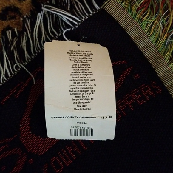 Orange County chopper throw - Picture 4 of 4